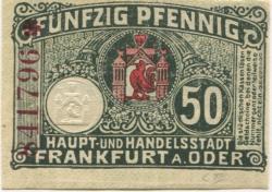 Frankfurt - Stadt - 8.11.1919 - 50 Pfennig 