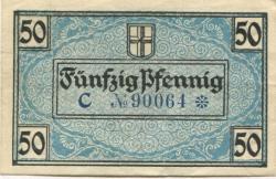 Freiburg - Stadt - 15.2.1919 - 50 Pfennig 