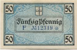 Freiburg - Stadt - 15.2.1919 - 50 Pfennig 