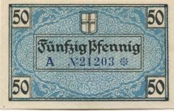 Freiburg - Stadt - 15.2.1919 - 50 Pfennig 