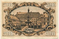 Fulda - Stadt - 17.10.1918 - 1.2.1919 - 5 Mark 