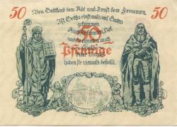 Gotha - Stadt - 15.7.1921 - 50 Pfennig 