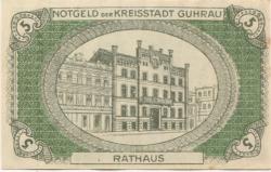 Guhrau (heute: PL-Gora) - Stadt - 1.12.1920 - 5 Pfennig 
