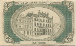 Guhrau (heute: PL-Gora) - Stadt - 1.12.1920 - 50 Pfennig 