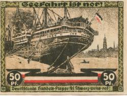 Hamburg - Kultur- und Sportwoche, Finanzausschuss und Geschäftsführung - 12.8.1921/24.8.1921 - 1.10.1921 - 50 Pfennig 