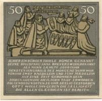 Hameln - Stadt - 1.6.1921 - 50 Pfennig 