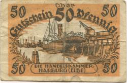 Harburg - Handelskammer - - 1.10.1920 - 50 Pfennig 