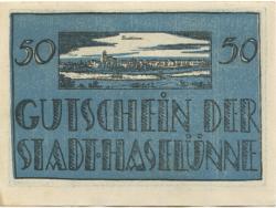 Haselünne - Stadt - 1.7.1921 - 25 Pfennig 