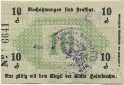 Helmbrechts - Stadt - 10.4.1917 - 10 Pfennig 