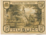 Husum - Kleinsiedlung Nordmark - 15.9.1921 - 31.3.1922 - 75 Pfennig 