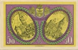 Königsberg (heute: R-Kaliningrad) - Briefmarken- und Notgeldhandlung Markenhaus des Ostens Eluka GmbH - 23.5.1921 - 31.12.1922 - 50 Pfennig 