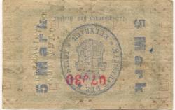 Kulmbach - Stadt - 12.10.1918 - 31.1.1919  - 5 Mark 