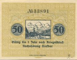 Lichtenfels - Stadt - 1.8.1918 - 50 Pfennig 