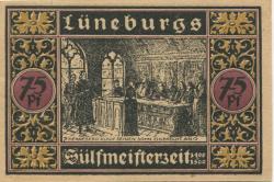 Lüneburg - Verkehrsverein - 1921 - 75 Pfennig 