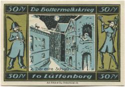 Lütjenburg - Spar- und Leihkasse - - 1.11.1921 - 50 Pfennig 