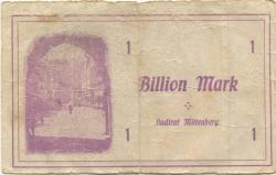 Miltenberg - Stadt - 22.9.1923 - 1 Billion Mark 