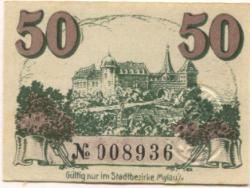 Mylau - Stadt - -- - 50 Pfennig 