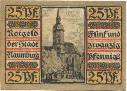 Naumburg - Stadt - 1920 - 25 Pfennig 