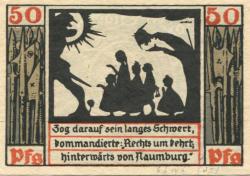 Naumburg - Stadt - 1920 - 50 Pfennig 