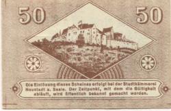 Neustadt (Plz 97616) - Stadt - 1918 - 50 Pfennig 