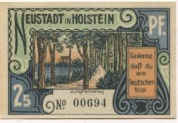 Neustadt - Stadt - - 31.7.1921 - 25 Pfennig 