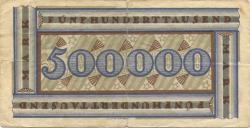 Nürnberg - Stadt - 11.8.1923 - 500000 Mark 