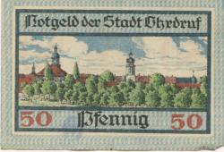 Ohrdruf - Stadt - 1.7.1919 - 50 Pfennig 