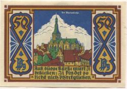 Osnabrück - Stadt - Juli 1921 - 50 Pfennig 