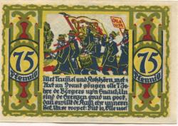 Osnabrück - Stadt - Juli 1921 - 75 Pfennig 