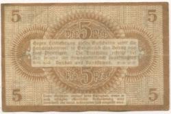 Osnabrück - Handelskammer - 1.5.1917 - 5 Pfennig 