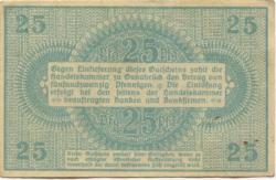 Osnabrück - Handelskammer - 1.9.1921 - 25 Pfennig 