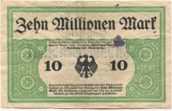 Osnabrück - Handelskammer - 1.9.1923 - 10 Millionen Mark 