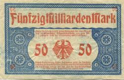 Osnabrück - Handelskammer - 1.9.1923 - 50 Milliarden Mark 