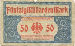 Osnabrück - Handelskammer - 1.9.1923 - 50 Milliarden Mark 