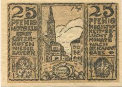 Osterhofen - Stadt - 27.1.1917 - 25 Pfennig 