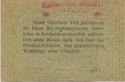 Osterhofen - Stadt - 14.2.1921 - 50 Pfennig 