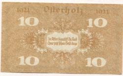 Osterholz - Amtssparkasse - 7.1.1921 - 10 Pfennig 
