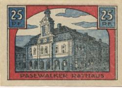 Pasewalk - Stadt - 1.10.1921 - 1.10.1921 - 25 Pfennig 