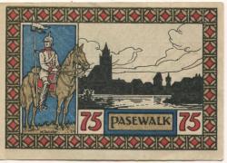 Pasewalk - Stadt - 1.10.1921 - 1.10.1921 - 75 Pfennig 