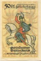 Potsdam - Stadt - 28.11.1921 - 1.4.1922 - 50 Pfennig 