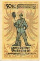 Potsdam - Stadt - 28.11.1921 - 1.4.1922 - 50 Pfennig 