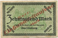 Quedlinburg - Stadt - -- - 100000 Mark 