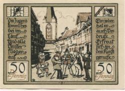 Quedlinburg - Stadt - 22./23.4.1922 - 50 Pfennig 
