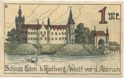 Rietberg - Stadt - 12.5.1921 - 1 Mark 