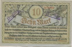 Rochlitz - Amtshauptmannschaft - 1.11.1918 - 10 Mark 