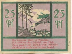 Ruhla - Städte - 1.5.1920 - 31.12.1921 - 25 Pfennig 