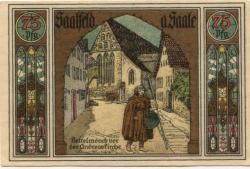 Saalfeld - Stadt - 1.8.1921 - 50 Pfennig 