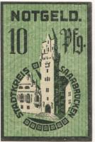 Saarbrücken - Stadt - 25.11.1919 - 10 Pfennig 