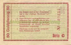 Schmalkalden - Kreis Herrschaft - 1.11.1923 - 50 Gold-Pfennig 