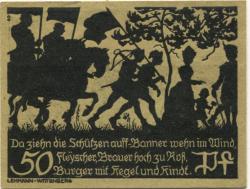 Schmiedeberg (Bad) - Stadt - 1921 - 50 Pfennig 